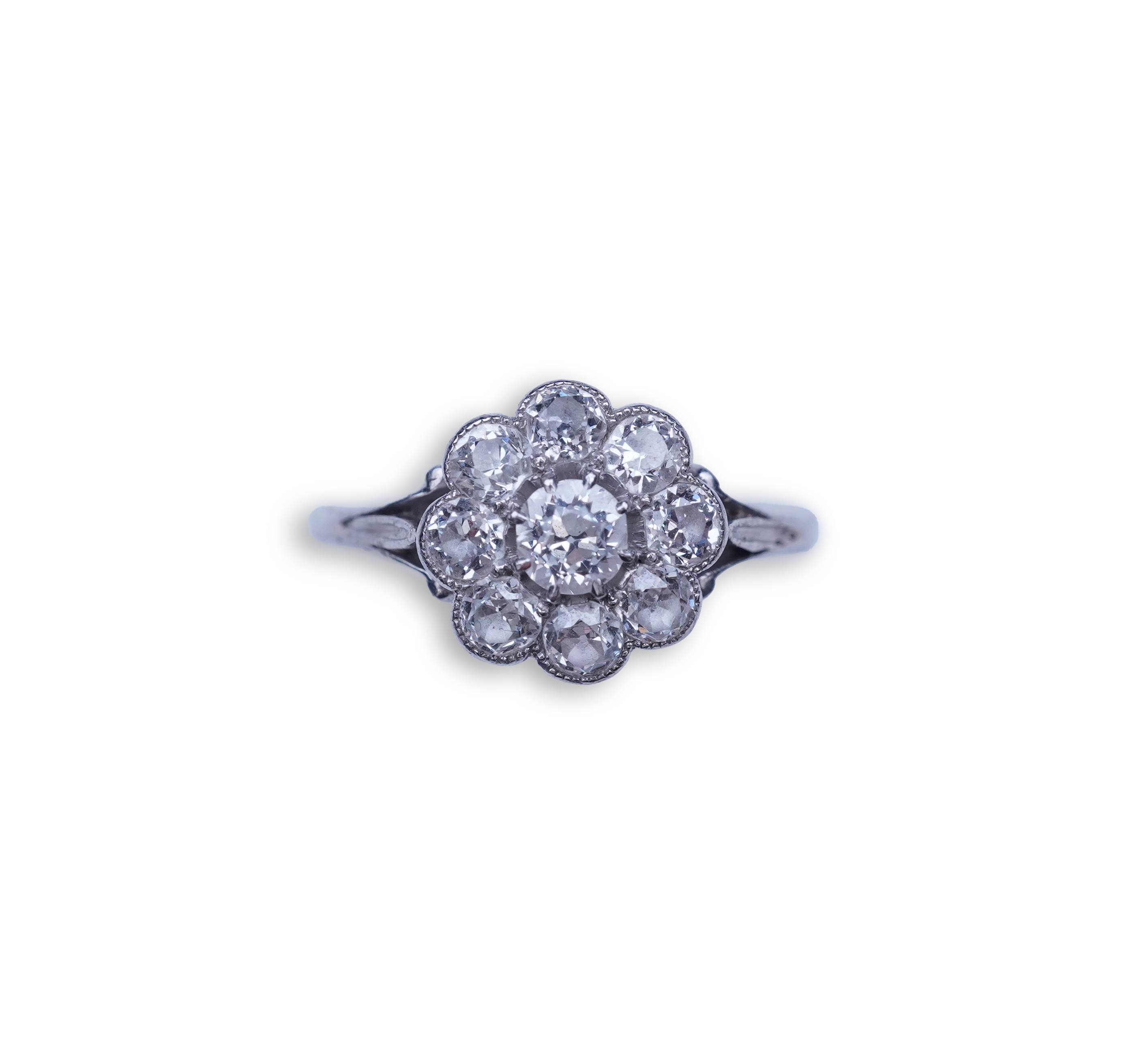 A diamond ring, circa 1920